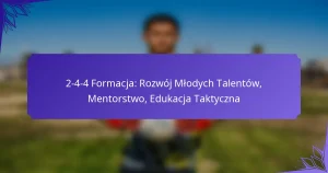 2-4-4 Formacja: Rozwój Młodych Talentów, Mentorstwo, Edukacja Taktyczna