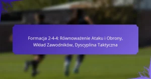 Formacja 2-4-4: Równoważenie Ataku i Obrony, Wkład Zawodników, Dyscyplina Taktyczna